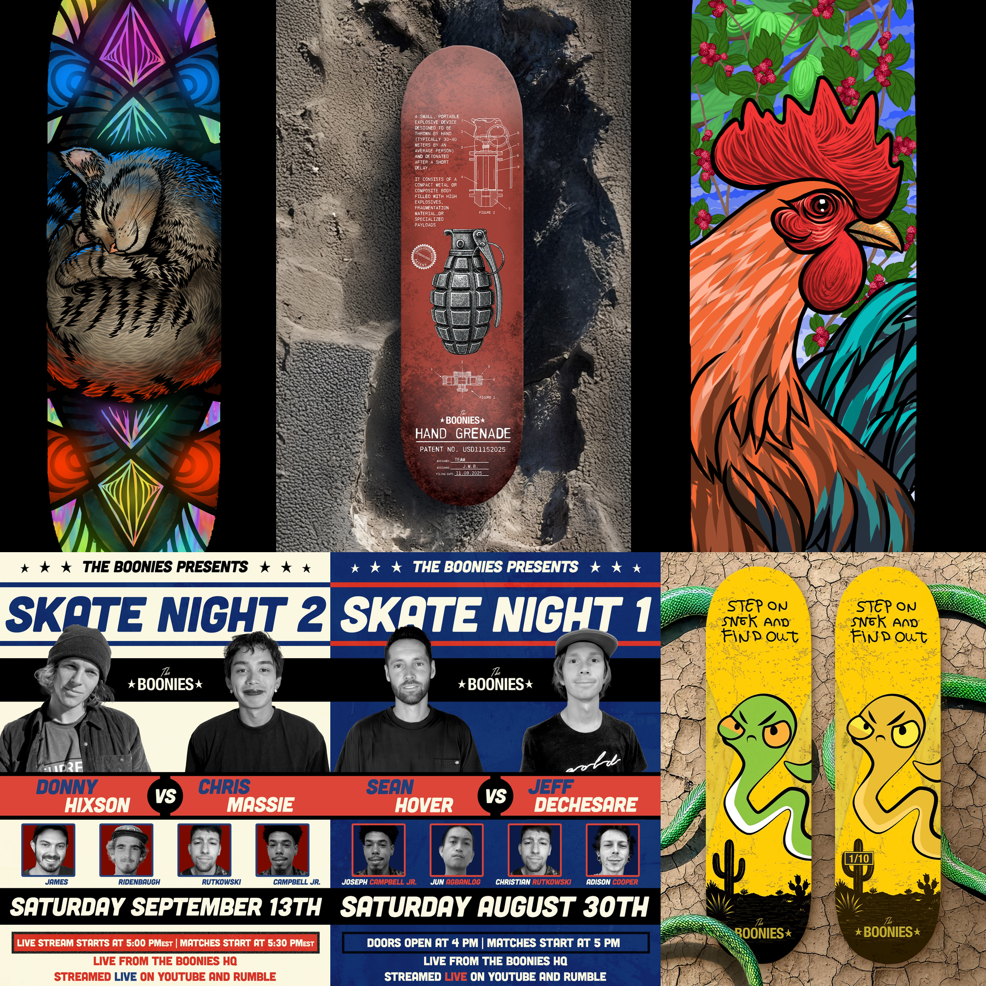 The Boonies | Skateboards